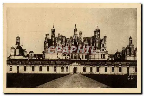 Ansichtskarte AK Chenonceau Le chateau Facade meridionale