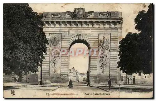 Chalons sur marne Ansichtskarte AK Porte Sainte Croix