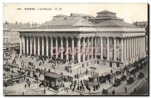 Paris Cartes postales La Bourse