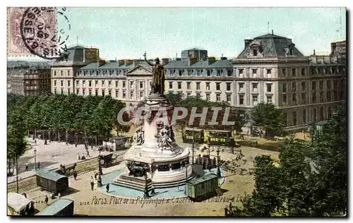 Paris Cartes postales Place de la Republique