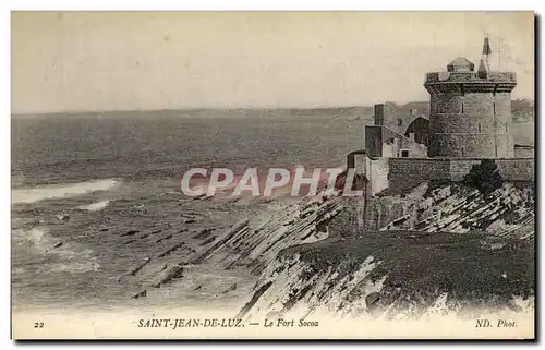 Cartes postales St Jean de Luz Lefort Socoa