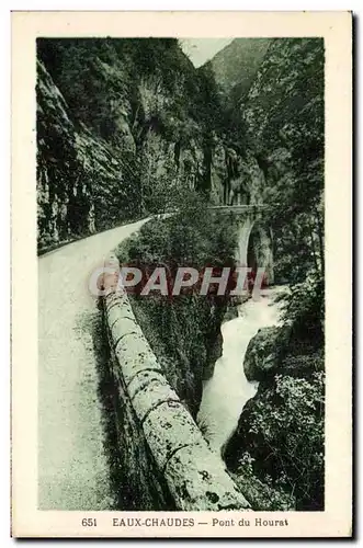 Cartes postales Eaux Chaudes pont du Hourat