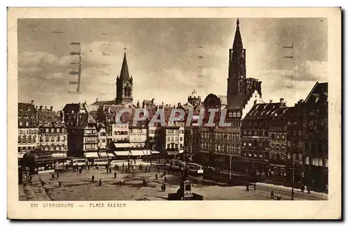 Cartes postales Strasbourg Place kleber