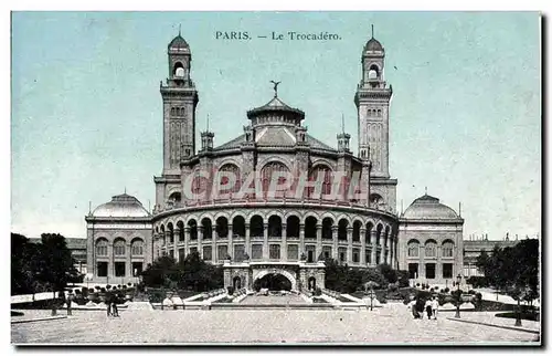 Paris Cartes postales Palais du Trocadero