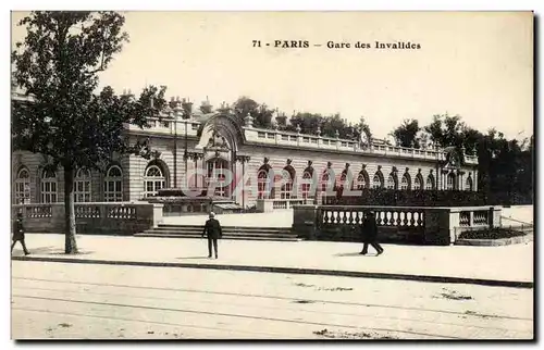 Paris Ansichtskarte AK Gare des Invalides