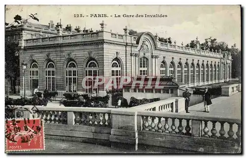 Paris Ansichtskarte AK Gare des Invalides