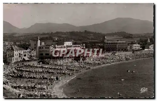 Cartes postales St jean de Luz Vue generale de la plage