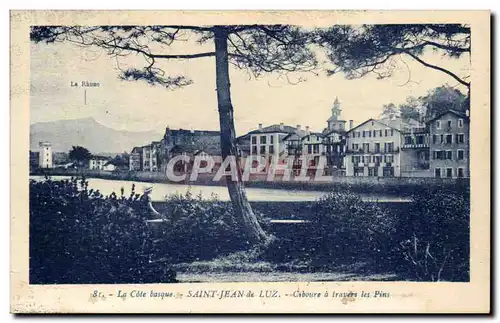 Ansichtskarte AK Saint Jean de Luz Ciboure a travers les pins