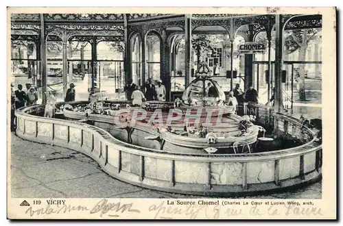 Cartes postales Vichy La source Chomel