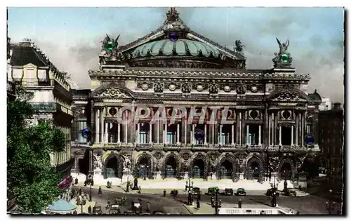 Cartes postales Paris Opera (brillants au recto)