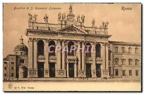 Ansichtskarte AK italie Italia Roma Basilica di S Giovanni Laterano