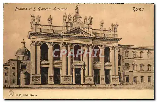 Cartes postales italie Italia Roma Basilica di S Giovanni Laterano