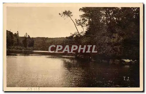 Cartes postales Riviere de l&#39Odet Trou a feu vers la chaise de l&#39eveque