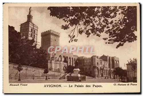 Cartes postales Avignon Le palais des papes