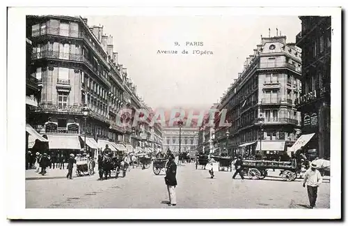 Cartes postales Paris Avenue de l&#39Opera