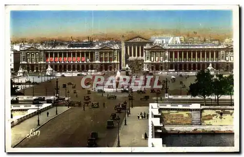 Ansichtskarte AK Paris La place de la Concorde et le nouveau pont