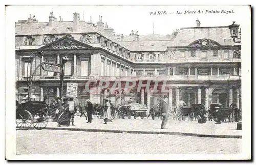 Ansichtskarte AK Paris La place du palais Royal