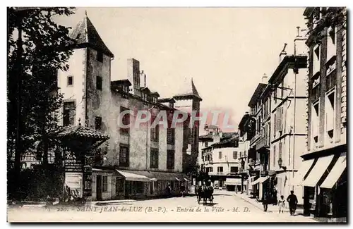 Cartes postales St Jean de Luz Entree de la ville