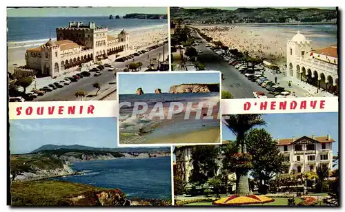 Cartes postales moderne Hendaye Souvenir