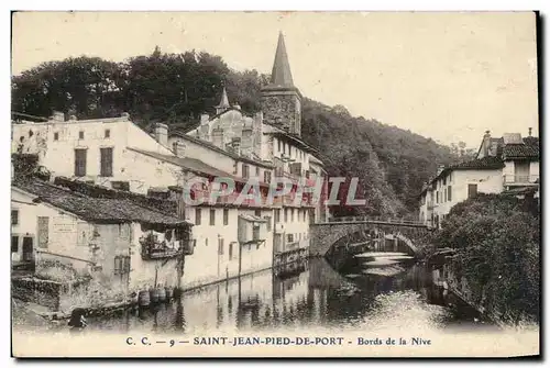 Cartes postales St Jean pied de port Bords de la Nive