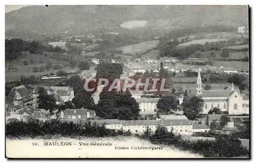 Cartes postales Mauleon Vue generale