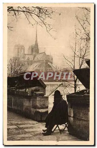 Cartes postales Paris L&#39ancetre des bouquinistes