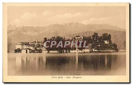 Ansichtskarte AK Italie Italie Lago Maggiore Isola Bella