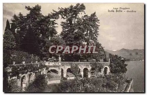 Ansichtskarte AK Italie Italie Lago Maggiore Giardino dell&#39 Isola Bella