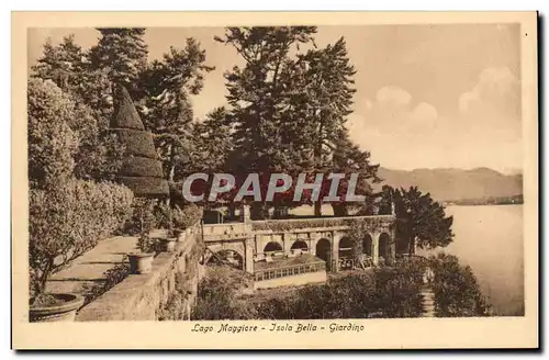 Ansichtskarte AK Italie Italie Lago Maggiore Giardino dell&#39 Isola Bella