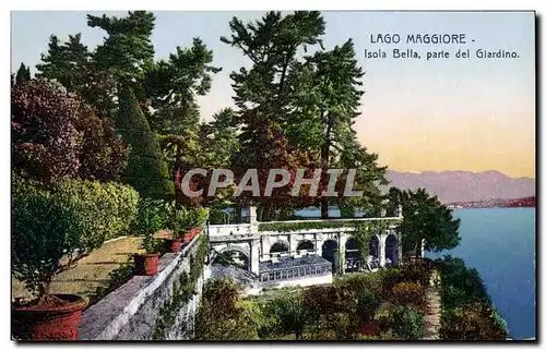 Cartes postales Italie Italie Lago Maggiore Isola Bella parte del Giardino