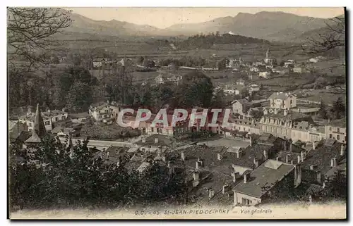 Cartes postales Saint Jean pied de Port Vue generale