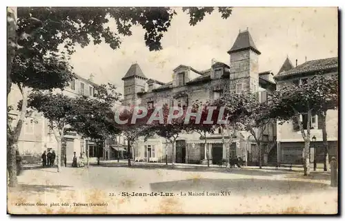 Cartes postales Saint Jean de Luz La maison Louis XIV