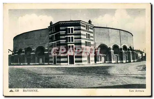 Cartes postales Bayonne Les arenes