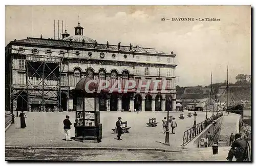 Cartes postales Bayonne Le theatre