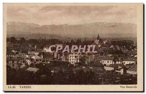 Cartes postales Tarbes Vue generale