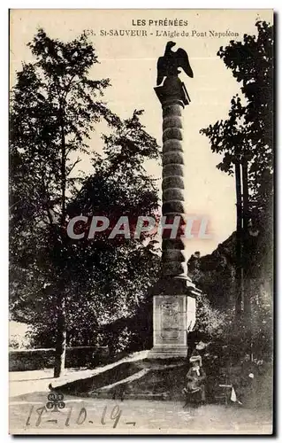 Cartes postales St Sauveur L&#39aigle du pont Napoleon