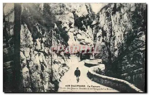 Ansichtskarte AK Dauphine Route des grands goulets