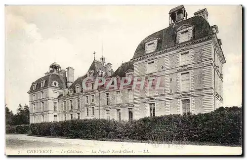 Ansichtskarte AK Cheverny Le chateau Facade Nord Oueset