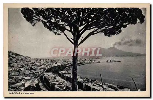 Ansichtskarte AK Italie italia Napoli Panorama