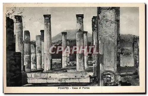 Cartes postales Italie italia Pompei Casa di Pansa