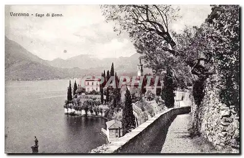 Ansichtskarte AK Italie italia Varenna Lago di Como