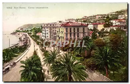 Cartes postales Italie italia San Remo Corso Imperatrice