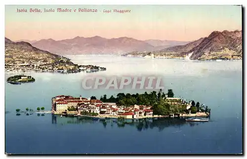 Ansichtskarte AK Italie italia Isola Madre e Pallanza Lago Maggiore