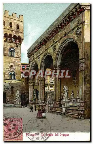 Cartes postales Italie italia Firenze La Loggia dell orgagna