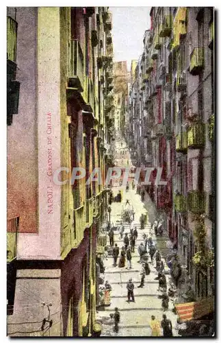 Cartes postales Italie italia Napoli Gradoni di Chial