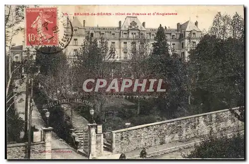 Cartes postales Salies de Bearn Hotel de france et d&#39angleterre