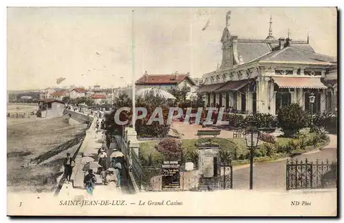 Cartes postales Saint Jean de Luz Le grand casino