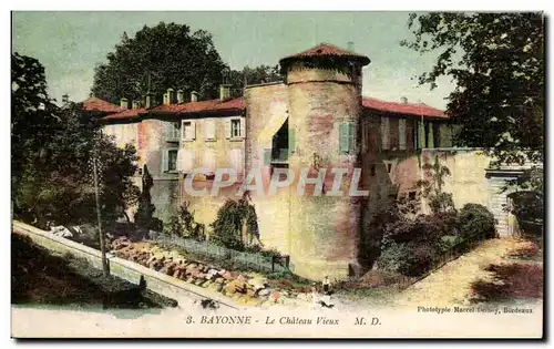 Cartes postales Bayonne Le chateau vieux