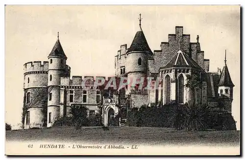 Cartes postales Hendaye L&#39observatoire d&#39abbadia