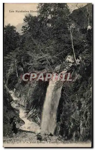 Cartes postales EAux Bonnes Cascade du gros hetre